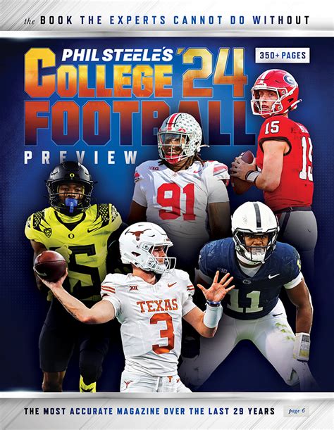 when does phil steele update inside press box|2024 phil steele press box.